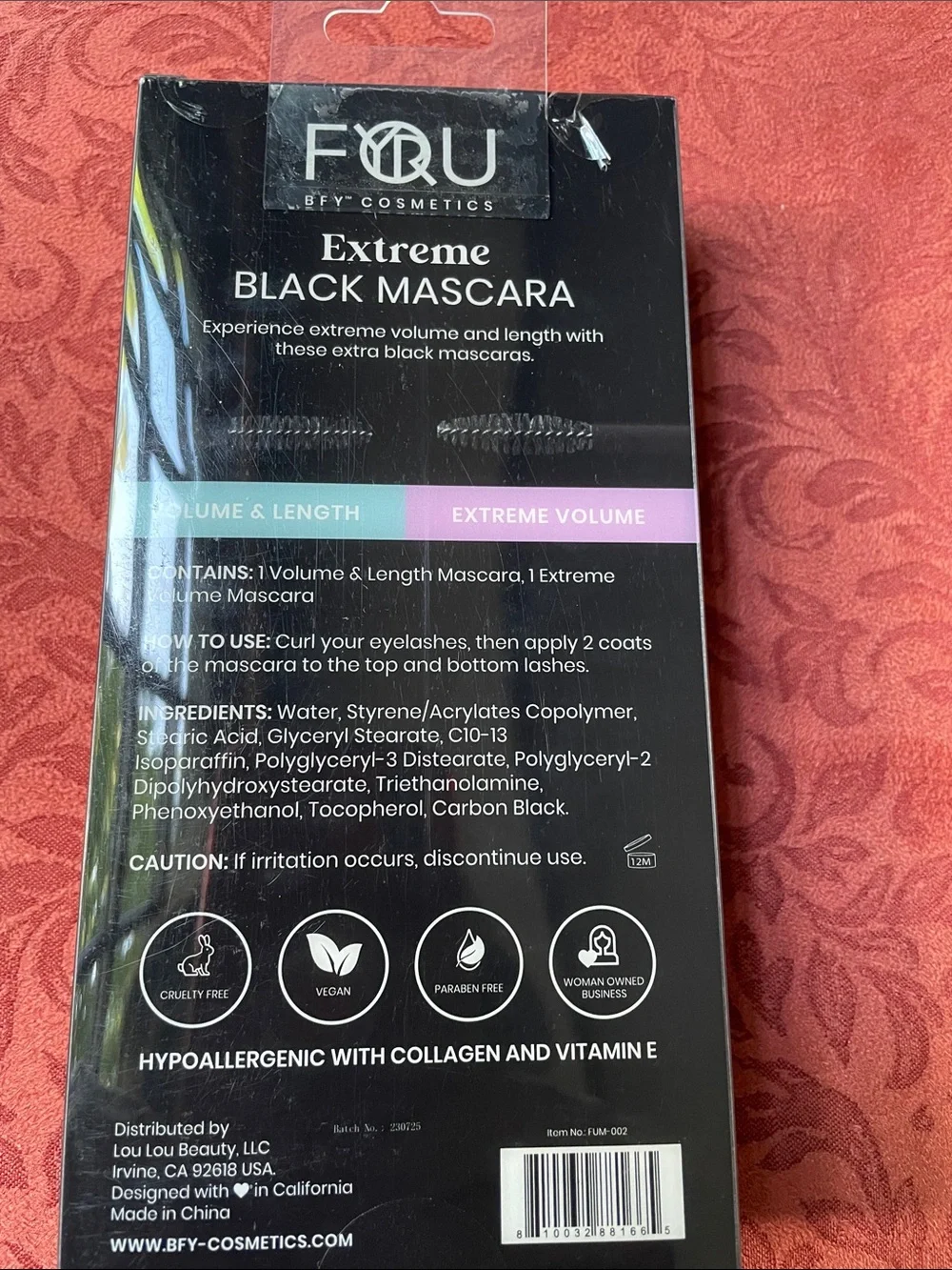 Makeup Extreme Black Mascara